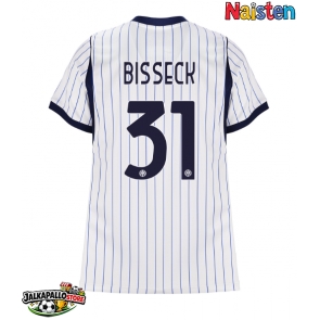 Inter Milan Yann Bisseck #31 Vieraspaita Naisten 2026-27 Lyhythihainen